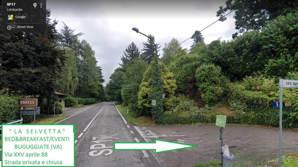 "La Selvetta" Bed And Breakfast Buguggiate エクステリア 写真